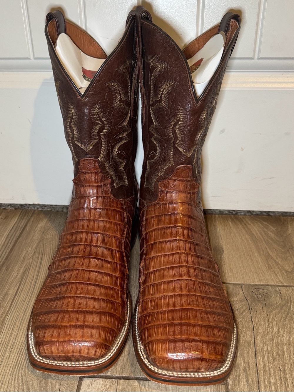 Dan Post Caiman Kingsley Leather Western Boots